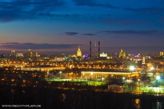 Aufnahmen von Moskau im April 2011