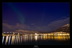 Polarlicht über Norwegen und Finnland