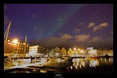 Polarlicht über Norwegen und Finnland